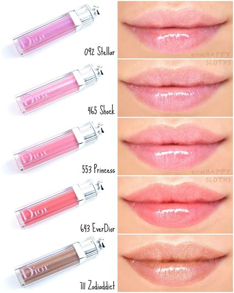 gloss di dior|Dior lip gloss color chart.